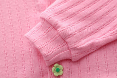 RM231223-10 طقم بناتي 3 قطع ( بلوزة + جكيت + بنطلون جينز)