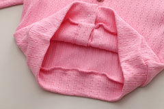 RM231223-10 طقم بناتي 3 قطع ( بلوزة + جكيت + بنطلون جينز)