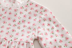 RM231223-10 طقم بناتي 3 قطع ( بلوزة + جكيت + بنطلون جينز)