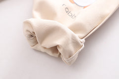 RM231223-22 طقم بناتي قطعتين ( بلوزة قطنية + بنطلون كتان ناعم)