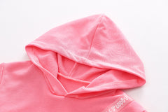 RM231223-22 طقم بناتي قطعتين ( بلوزة قطنية + بنطلون كتان ناعم)