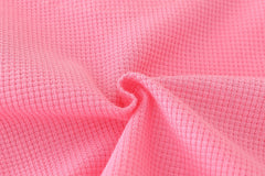 RM231223-24 طقم بناتي 3 قطع ( بلوزة موردة + جكيت مع دبوس وردة + بنطلون جينز )