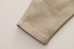 RM231223-25 طقم ولادي 3 قطع ( بلوزة قطعني + جكيت جينز مع دبدوب + بنطلون كتان)