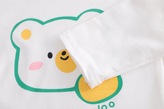 RM231223-26 طقم ولادي مميز بجي 3 قطع ( بنطلون جينز ناعم+ بلوزة قطنية + جكيت كتان ناعم)