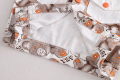 RM231223-26 طقم ولادي مميز بجي 3 قطع ( بنطلون جينز ناعم+ بلوزة قطنية + جكيت كتان ناعم)