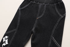 RM231223-28 طقم ولادي 3 قطع ( بلوزة قطنية + جكيت + بنطلون)