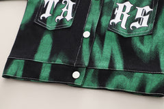 RM231223-28 طقم ولادي 3 قطع ( بلوزة قطنية + جكيت + بنطلون)