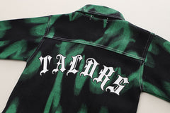 RM231223-28 طقم ولادي 3 قطع ( بلوزة قطنية + جكيت + بنطلون)