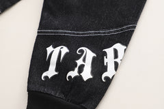 RM231223-28 طقم ولادي 3 قطع ( بلوزة قطنية + جكيت + بنطلون)