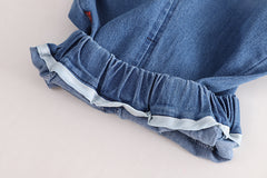 RM231223-29 طقم ولادي 3 قطع ( بلوزة + جكيت + بنطلون جينز)