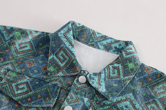 RM231223-29 طقم ولادي 3 قطع ( بلوزة + جكيت + بنطلون جينز)