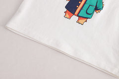 RM231223-29 طقم ولادي 3 قطع ( بلوزة + جكيت + بنطلون جينز)