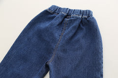 RM231223-35 طقم ولادي 3 قطع ( جكيت + بلوزة قطنية+ بنطلون جينز)