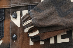 RM231223-35 طقم ولادي 3 قطع ( جكيت + بلوزة قطنية+ بنطلون جينز)