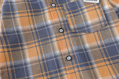 RM231223-3 طقم ولادي 3 قطع ( بلوزة + قميص كروهات + بنطلون كتان)