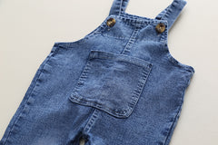 RM231223-40 طقم بناتي قطعتين ( افرهول جينز + قميص )