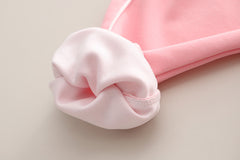 RM231223-6   طقم بناتي قطني تقيل خريفي شتوي مزين بجي 3 قطع ( بلوزة + جكيت + بنطلون)