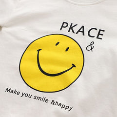 RM231223-7 طقم جينز ولادي 3 قطع ( بلوزة قطنية + جكيت جينز + بنطلون جينز )