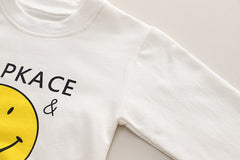 RM231223-7 طقم جينز ولادي 3 قطع ( بلوزة قطنية + جكيت جينز + بنطلون جينز )