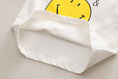 RM231223-7 طقم جينز ولادي 3 قطع ( بلوزة قطنية + جكيت جينز + بنطلون جينز )