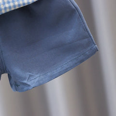 SS-2274B طقم 3 قطع ( قميص + شورت + جرافة)