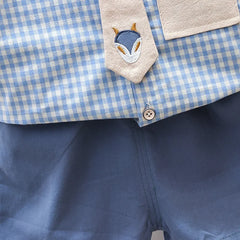 SS-2274B طقم 3 قطع ( قميص + شورت + جرافة)