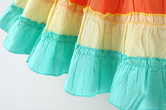 SD-3373G فستان بناتي ملون 🌸