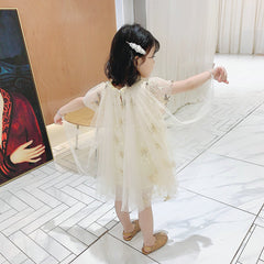 SD-3741G فستان النجوم المذهب بالدانتيل