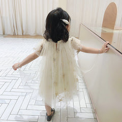 SD-3741G فستان النجوم المذهب بالدانتيل