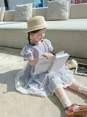 SD-3876G فستان البحر صيفي مزين بالدانتيل