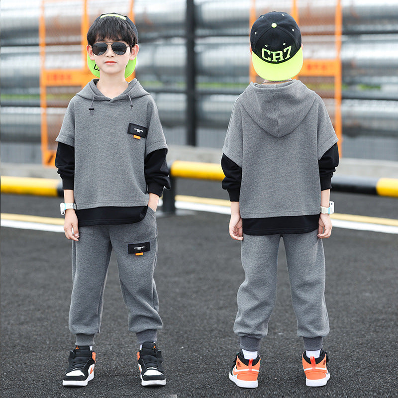 AO0508-10 طقم قطني قطعتين ( بلوزة + بنطلون ) جودة عالية