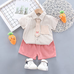 SS-2274B طقم 3 قطع ( قميص + شورت + جرافة)