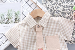 SS-2274B طقم 3 قطع ( قميص + شورت + جرافة)