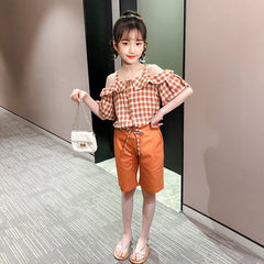 SSP-1020G طقم بناتي قطعتين صيفي