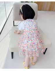 SSP-900G فستان قطعتين ( بلوزة قطنية طويلة + فستان)