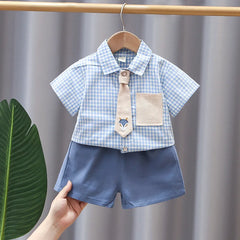 SS-2274B طقم 3 قطع ( قميص + شورت + جرافة)