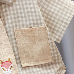 SS-2274B طقم 3 قطع ( قميص + شورت + جرافة)