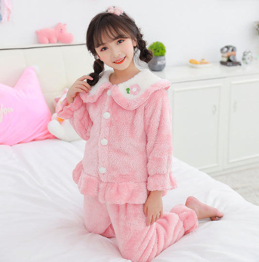 WJ-181 بجامة شتوي تقيلة فرو تقيل غسيل ولبس