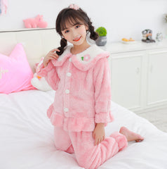 WJ-181 بجامة شتوي تقيلة فرو تقيل غسيل ولبس