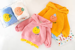 WS-436 طقم بناتي قطعتين شتوي تقيل مبطن فرو بالكامل ( بلوزة + بنطلون )