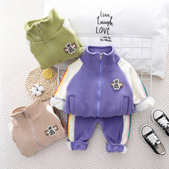 WS-851 طقم شتوي تقيل مبطن داخله فرو