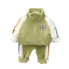 WS-851 طقم شتوي تقيل مبطن داخله فرو