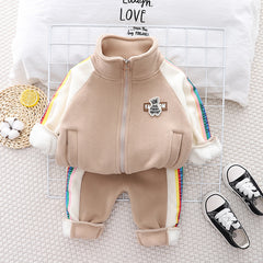 WS-851 طقم شتوي تقيل مبطن داخله فرو