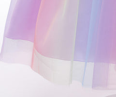 AO0304-14 فستان بناتي طبقات مزين بالترتر لكل المناسبات