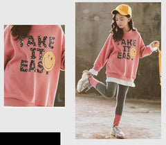 AO0519-79 بدلة رياضية عصرية قطنية ( بلوزة + فيزون) جودة ممتازة