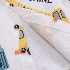 AO0304-31 طقم ولادي قطعتين ( قميص + شورت)