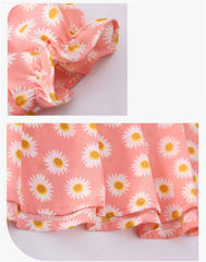 AO0402-16 فستان بناتي صيفي مورد