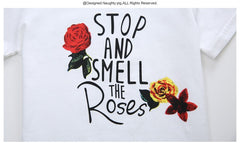 SSK-051G طقم بناتي قطعتين ( بلوزة قطنية + تنورة جينز )