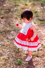 AO1128-46 فستان لوليتا بجي عدة طبقات مع نفشة