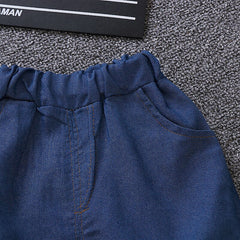 AO0304-31 طقم ولادي قطعتين ( قميص + شورت)